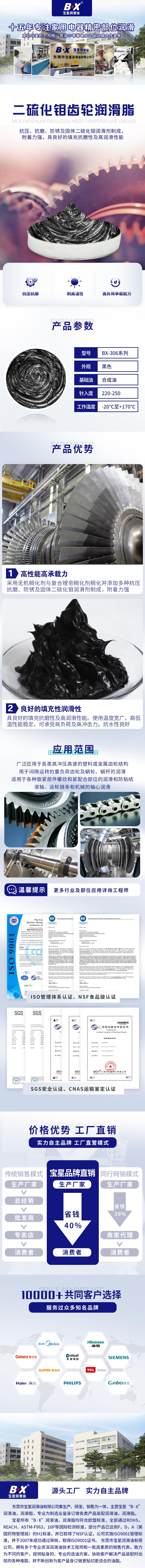 二硫化钼齿轮500万官网(中国)首页脂